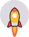KWD Rocket Ship Icon