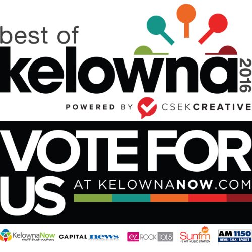 Best in Kelowna 2016 - VOTE for Kelowna Website Design